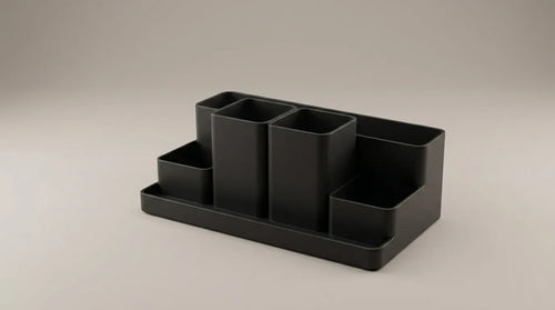 Modern 3D Printed Desk Organizer